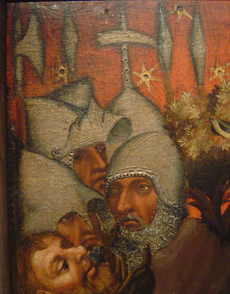 1380-1385 - 'Třeboň-altarpiece, Mount of Olives' (Master of the Třeboň-altarpiece), Praha, Klášter sv. Anežky České, Praha, Czech Republic hfgj.jpg